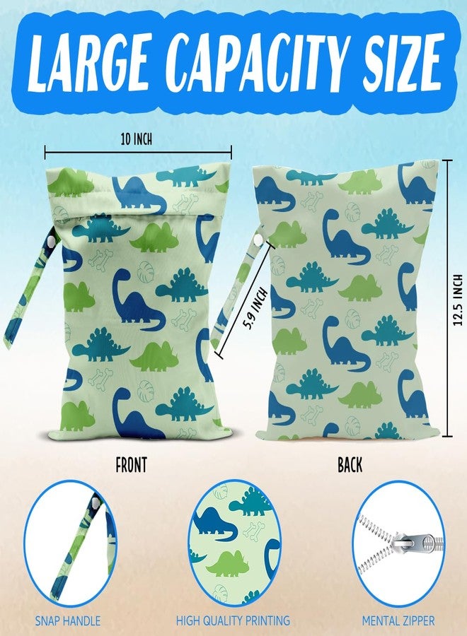 HDHBP Wet Bag for Baby Swimsuit Dirty Clothes Diaper Yoga Gym, Wet Dry Bag, Beach Vacation Essential for Baby Travel Poor Swiming Bathing Daycare Toddler Items - Image 2